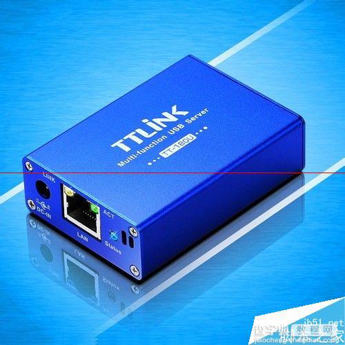 TTLINK TT-180U1打印机服务器 TCP/IP添加打印机的教程1