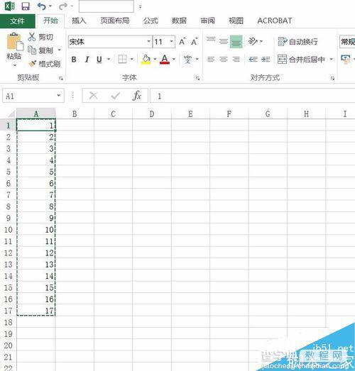 excel2016如何把纵向的数据变为横向?4
