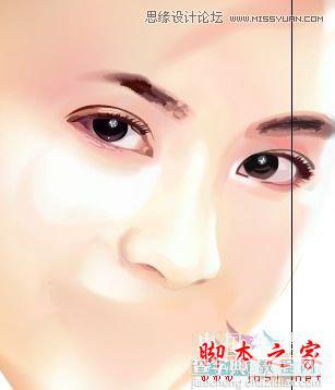 AI网格工具绘制写实美女教程66