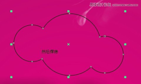 CorelDraw(CDR)设计绘制时尚的商场购物节宣传海报实例教程13