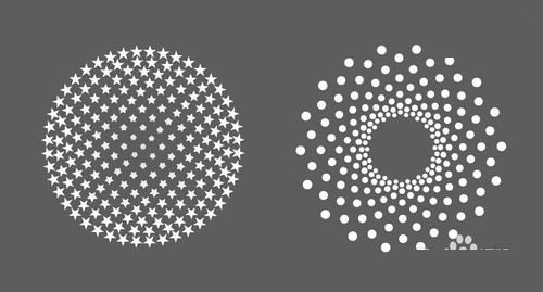 Illustrator制作创意有趣的点状圆形图案教程1