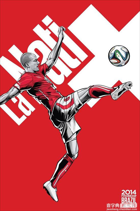2014年巴西世界杯32强宣传海报设计31