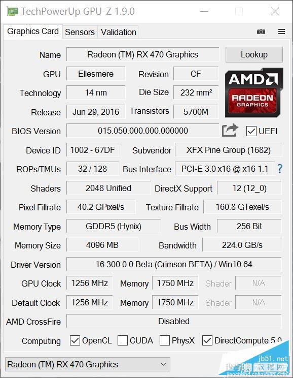 AMD北极星RX 470性能如何？Radeon RX 470深度评测+拆解5
