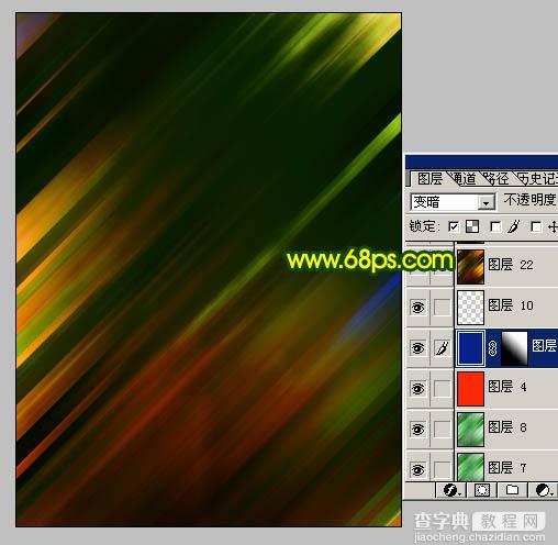 Photoshop 滤镜打造一张漂亮的高光背景13