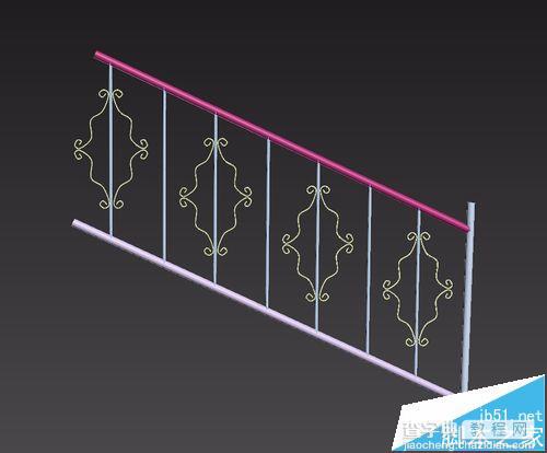 3dsmax怎么绘制一个欧美风格的栏杆?15