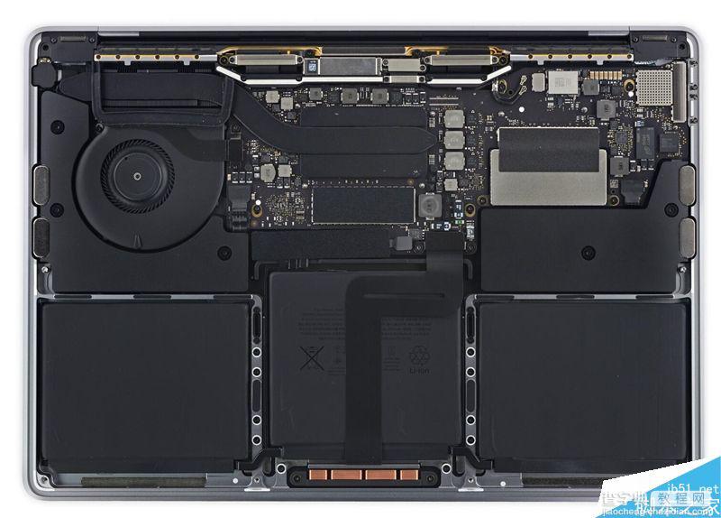 13寸Touch Bar版Macbook Pro拆解图赏:毫无维修价值7