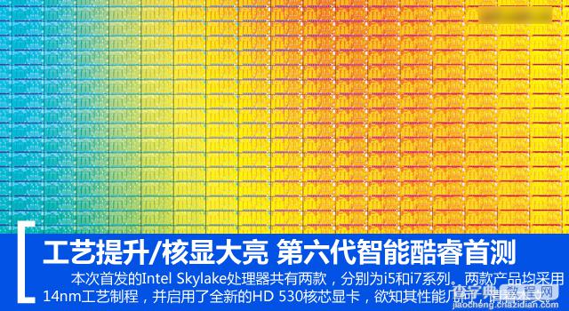 Intel酷睿六代CPU处理器i5-6600K与i7-6700K区