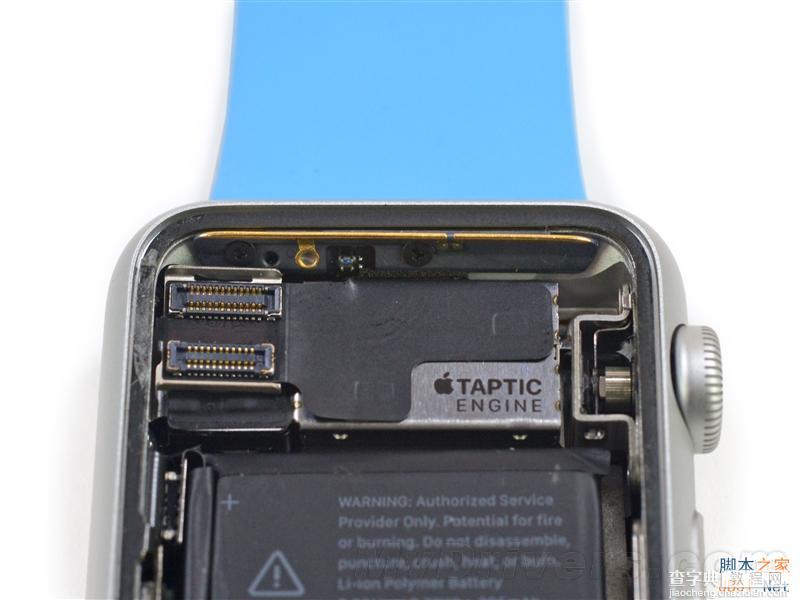 38毫米表盘的运动版apple watch详尽拆解：电池太失望了18
