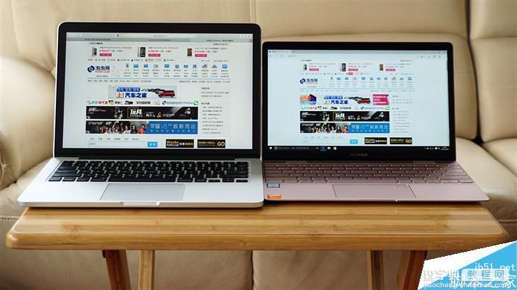 华硕灵耀3和MacBook Pro哪个好？华硕灵耀3对比苹果MBP13深度图解评测10