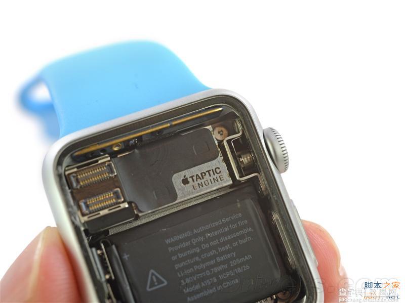 38毫米表盘的运动版apple watch详尽拆解：电池太失望了17