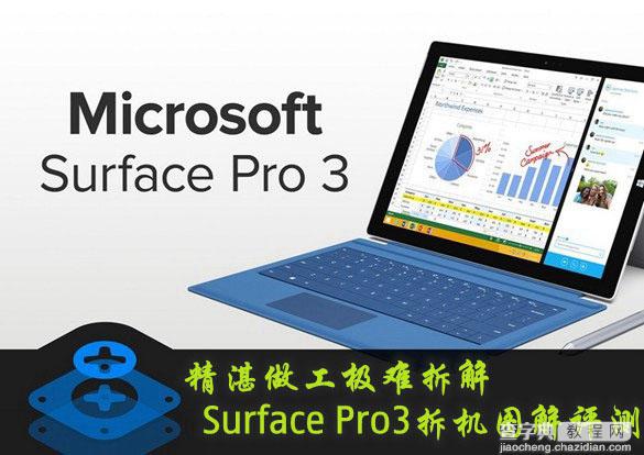 Surface Pro3平板电脑做工质量怎么样？Surface Pro3拆机评测详细图解1