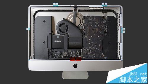 21.5英寸iMac一体机怎么拆机更换固态硬盘?23