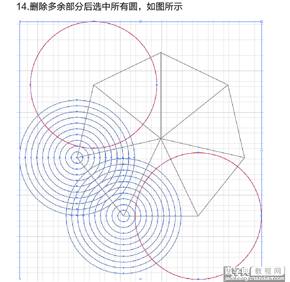 AI制作漂亮的叠加圆环的五种方法图文介绍28