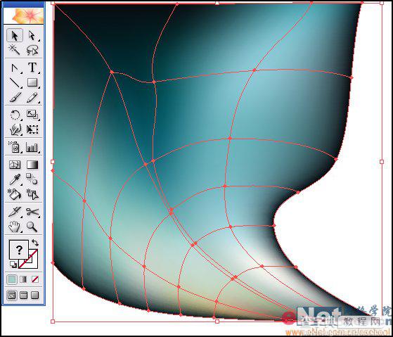 Illustrator CS教程：网格工具应用方法10