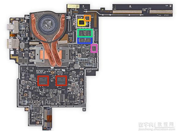 Surface Pro3平板电脑做工质量怎么样？Surface Pro3拆机评测详细图解24