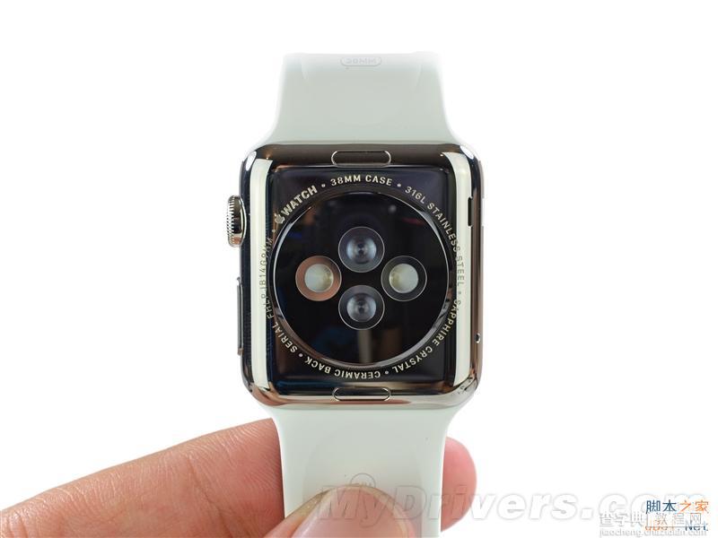 38毫米表盘的运动版apple watch详尽拆解：电池太失望了63