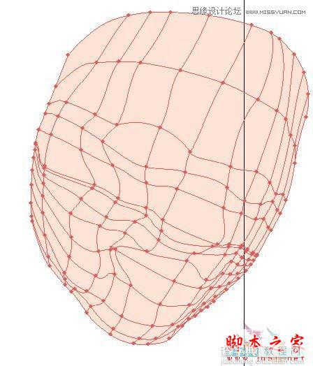 AI网格工具绘制写实美女教程14