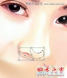 AI网格工具绘制写实美女教程61
