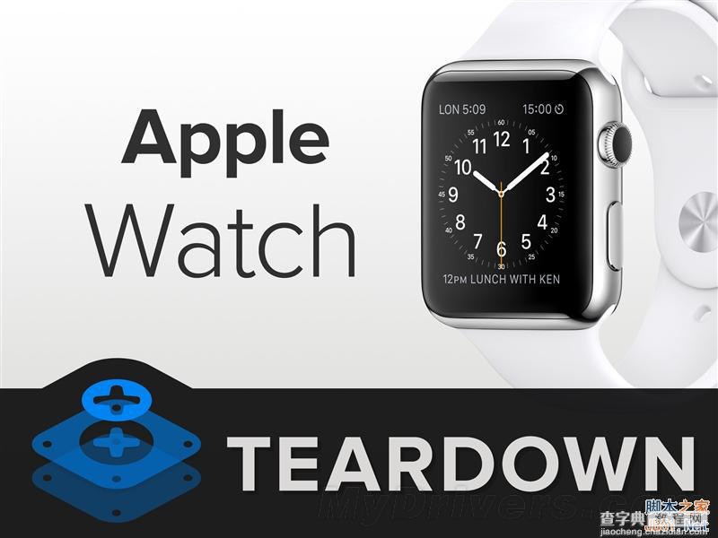 38毫米表盘的运动版apple watch详尽拆解：电池太失望了1