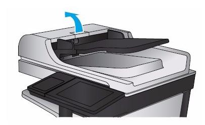 HP MFP M680一体机怎么清洁文档拾纸轮和分隔垫?1