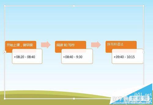 PPT2013怎么插入流程图/组织结构图?4