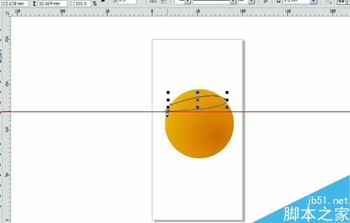 CorelDRAW X5怎么快速绘制篮球？7