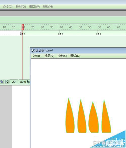 flash怎么制作鬼火动画素材?9