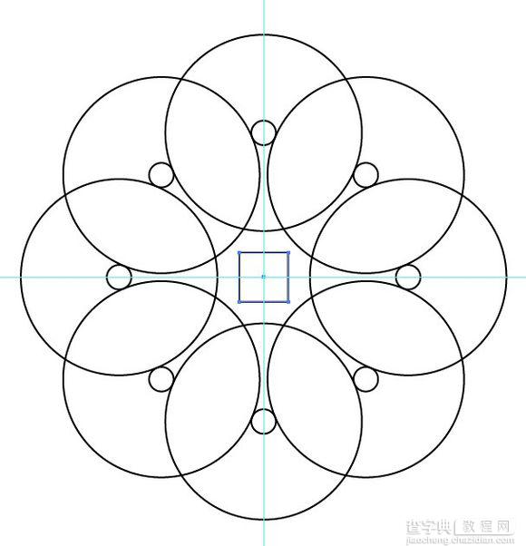 AI制作漂亮的叠加圆环的五种方法图文介绍7