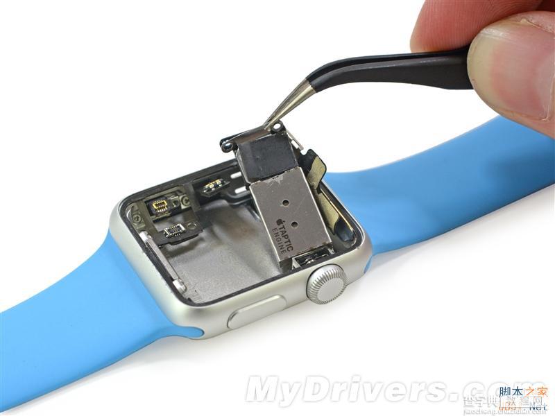 38毫米表盘的运动版apple watch详尽拆解：电池太失望了29