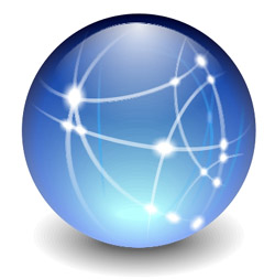 CDR绘制绚丽质感的蓝色水晶球1