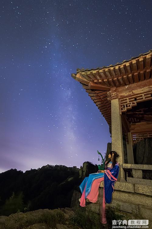 教你如何拍摄夜空最璀璨的风景方技巧教程3