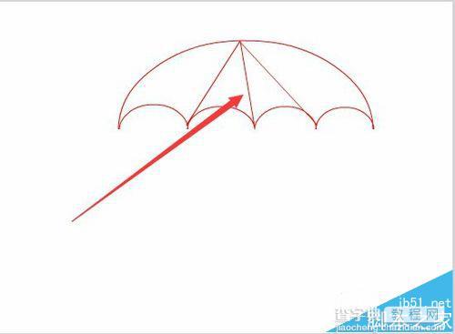 flash怎么绘制一把彩色的雨伞?8