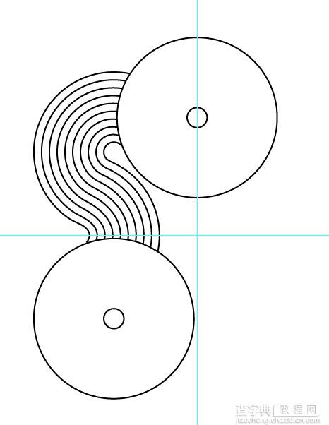 AI制作漂亮的叠加圆环的五种方法图文介绍12