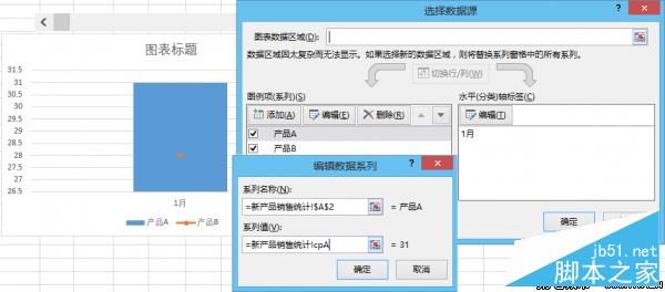 Excel 制作滑动控制联动（Excel数据图表）具体实现方法4