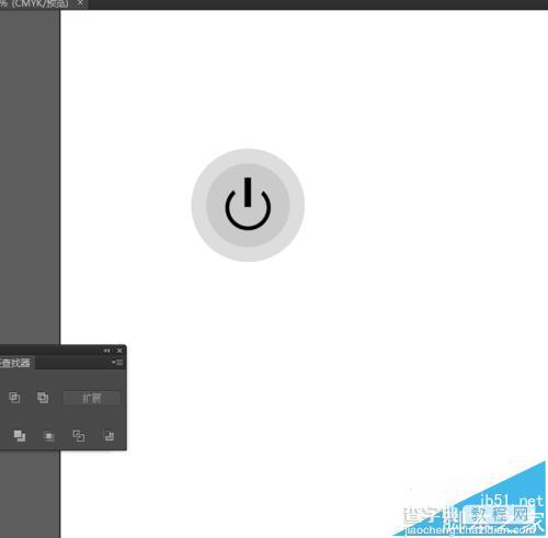 Ai怎么绘制一个电源遥控器开关按钮图标?11