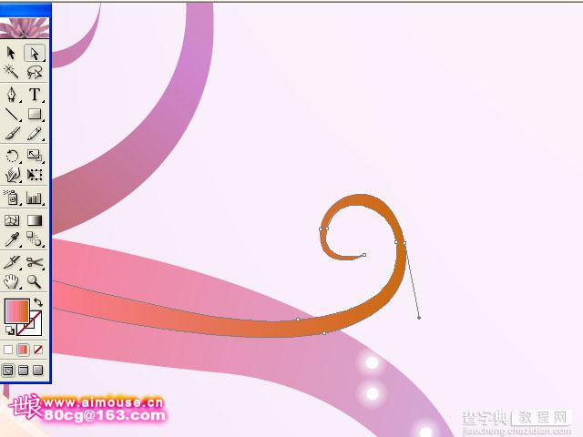 Illustrator 插画教程唯美的花季天使38