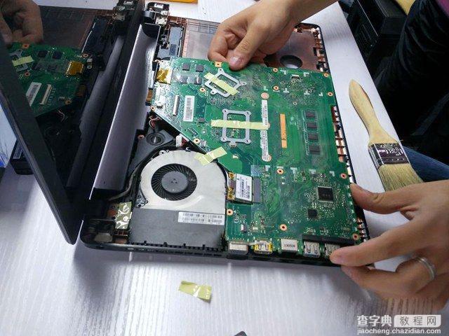 华硕X550C怎么拆机 华硕X550C清理灰尘与升级SSD图文教程20