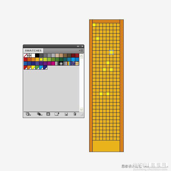 教你用Illustrator绘制矢量风格的的高楼大厦7