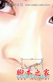 AI网格工具绘制写实美女教程62