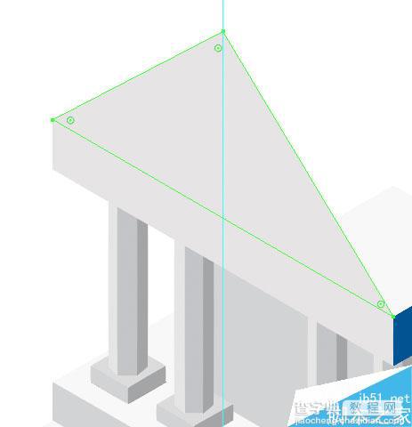 AI创建等边距的小房子矢量图标48