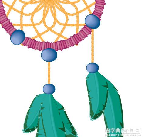 AI绘制文艺漂亮的编制挂件37