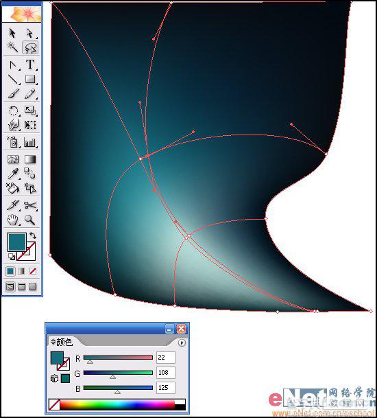 Illustrator CS教程：网格工具应用方法7