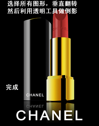 coreldraw 12教程:制作香奈儿(Chanel)1