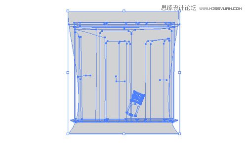 教你用Illustrator创建有钢笔和铅笔的逼真笔筒图标教程77