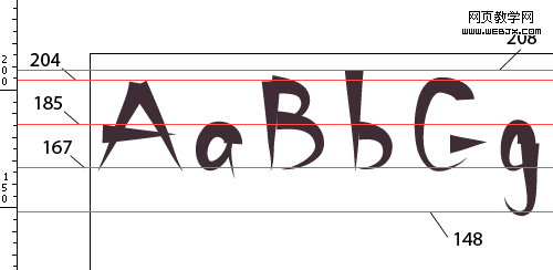 Illustrator+FontLab 进行字体设计教程2