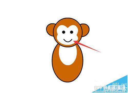 flash怎么制作一个可爱的卡通猴子?11
