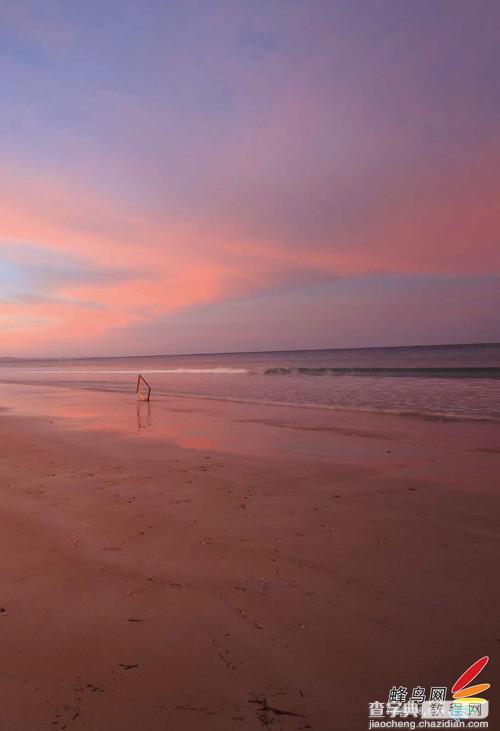 海滩日出拍摄实录 教你拍摄画中画的风光作品方法教程1