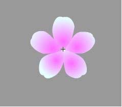 Flash新手鼠绘(5):梅花花瓣的制作10