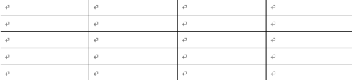 word表格分页以后怎么续表?1