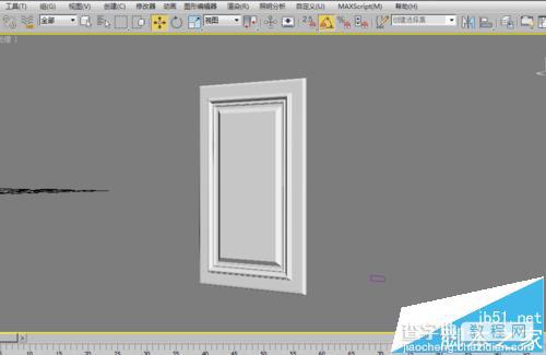 3dmax中怎么建凹凸造型门的模型?1